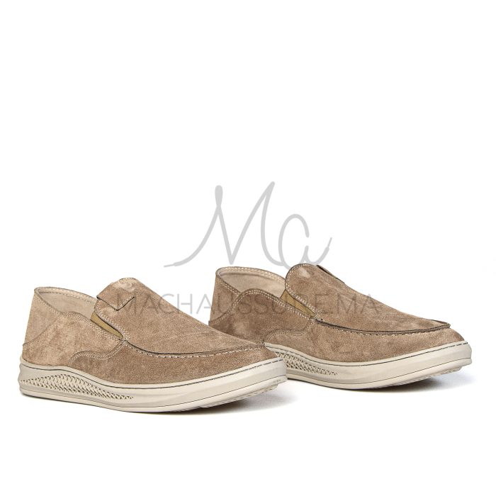 Versal - Mocassins Homme en Beige – Image 5