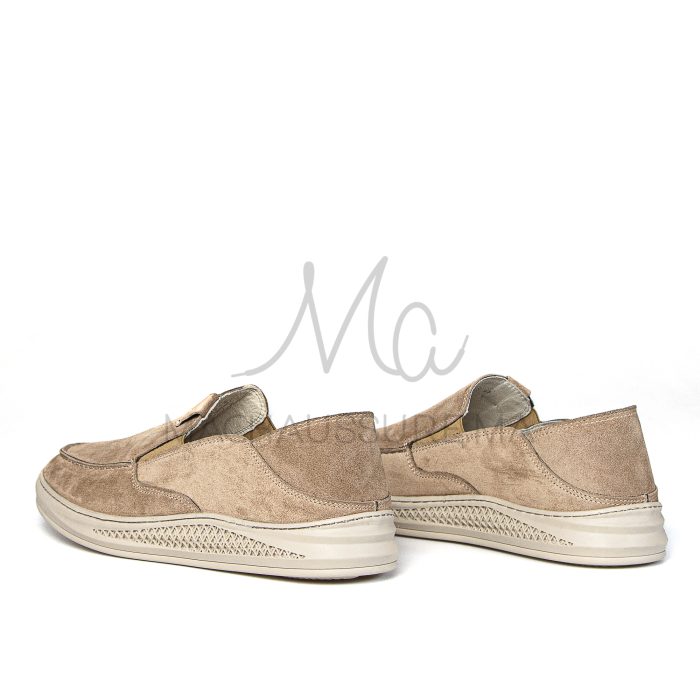 Versal - Mocassins Homme en Beige – Image 2