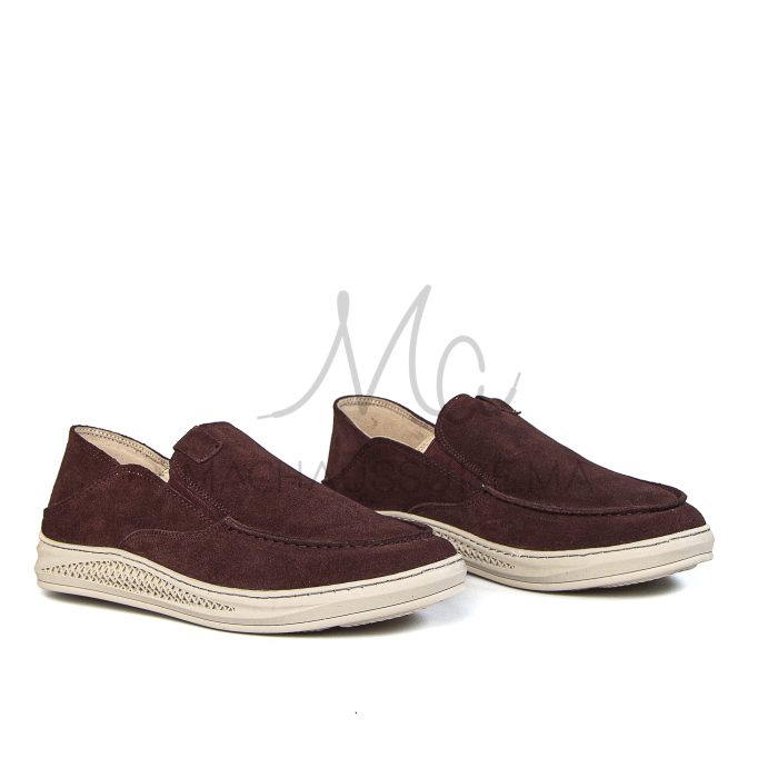 Versal - Mocassins Homme Grenat – Image 2