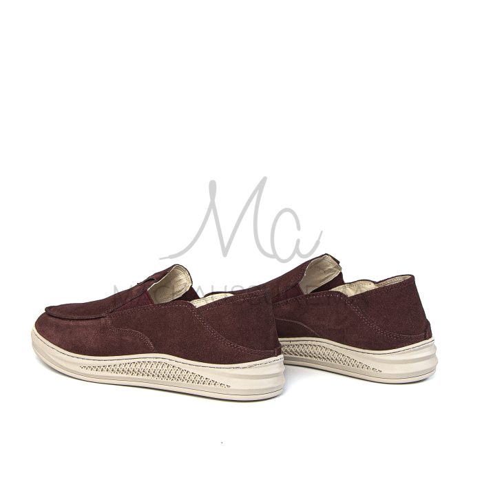 Versal - Mocassins Homme Grenat – Image 4