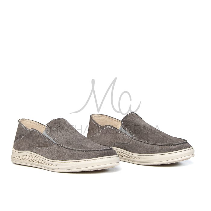 Versal - Mocassins Homme en Gris – Image 5