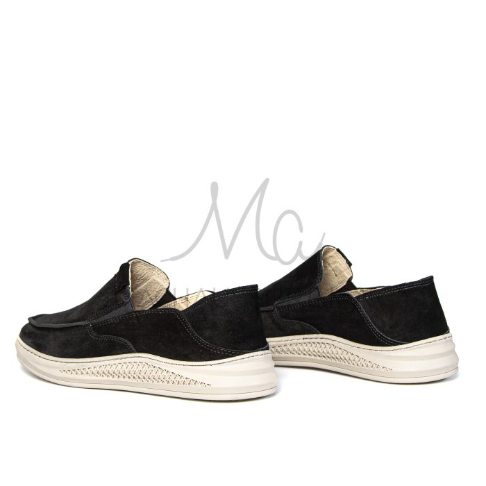 Versal - Mocassins Homme en Noir – Image 2