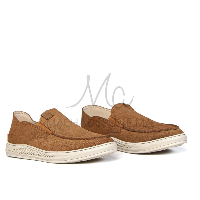 Versal - Mocassins Homme en Tabac – Image 5