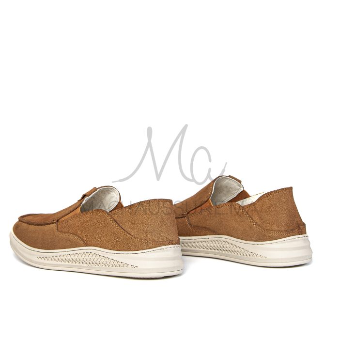 Versal - Mocassins Homme en Tabac – Image 2