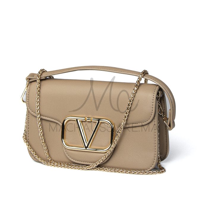 Vivara  – Sac à main en Abricot – Image 3