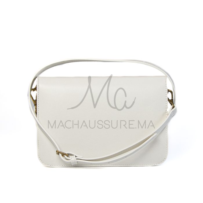 Tessya  – Sac à main en Blanc – Image 3