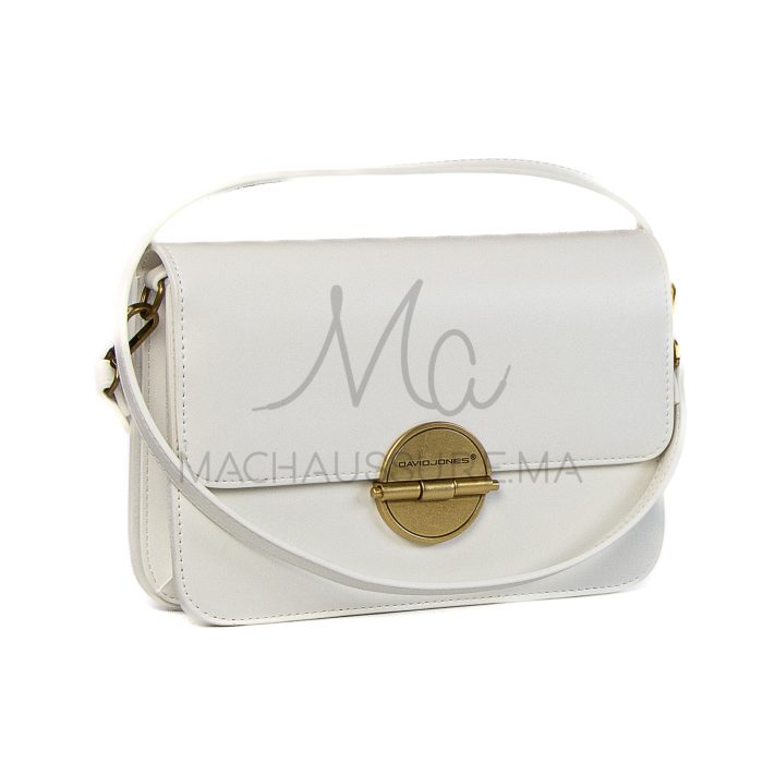 Tessya  – Sac à main en Blanc – Image 4