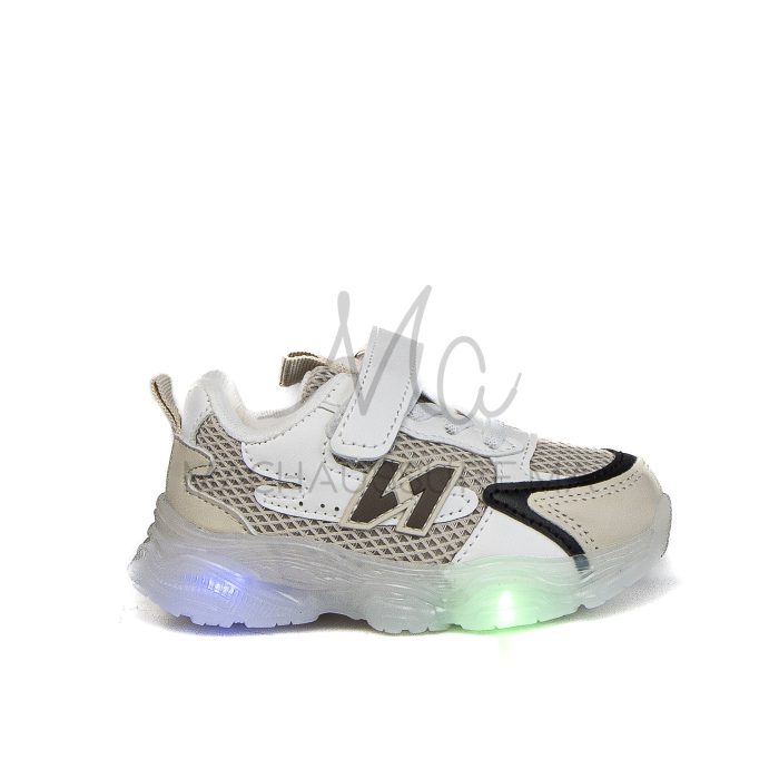 Jad – Baskets enfants en Beige – Image 1