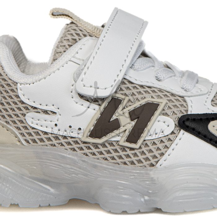 Jad – Baskets enfants en Beige – Image 2
