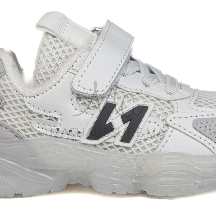 Jad – Baskets enfants en Blanc – Image 2