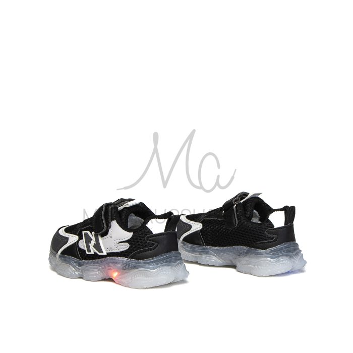 Jad – Baskets enfants en Noir – Image 5