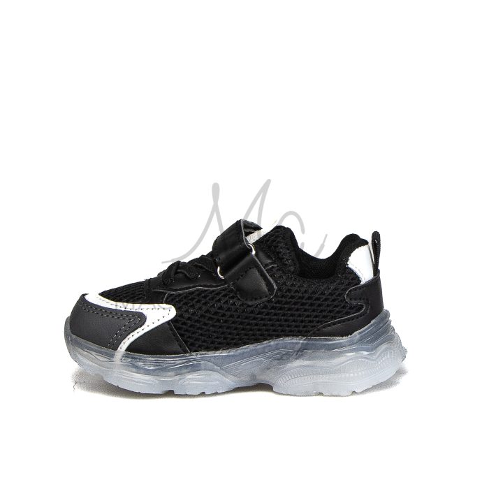 Jad – Baskets enfants en Noir – Image 4
