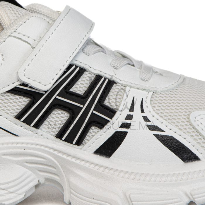 FlexRun – Baskets enfants en Noir – Image 2