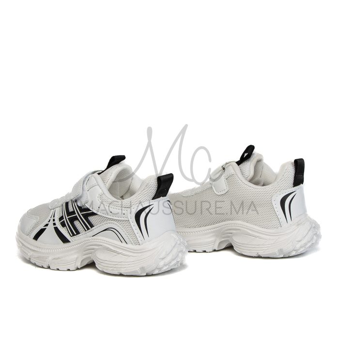 FlexRun – Baskets enfants en Noir – Image 6