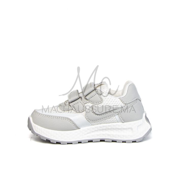 Bambino – Baskets Enfants en Gris – Image 3