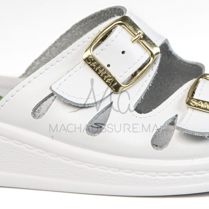 Podistep – Sandales Médicales en Blanc – Image 2