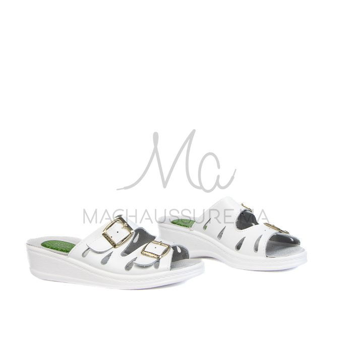 Podistep – Sandales Médicales en Blanc – Image 3