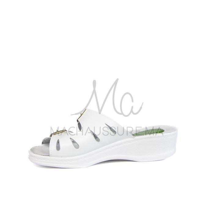 Podistep – Sandales Médicales en Blanc – Image 4