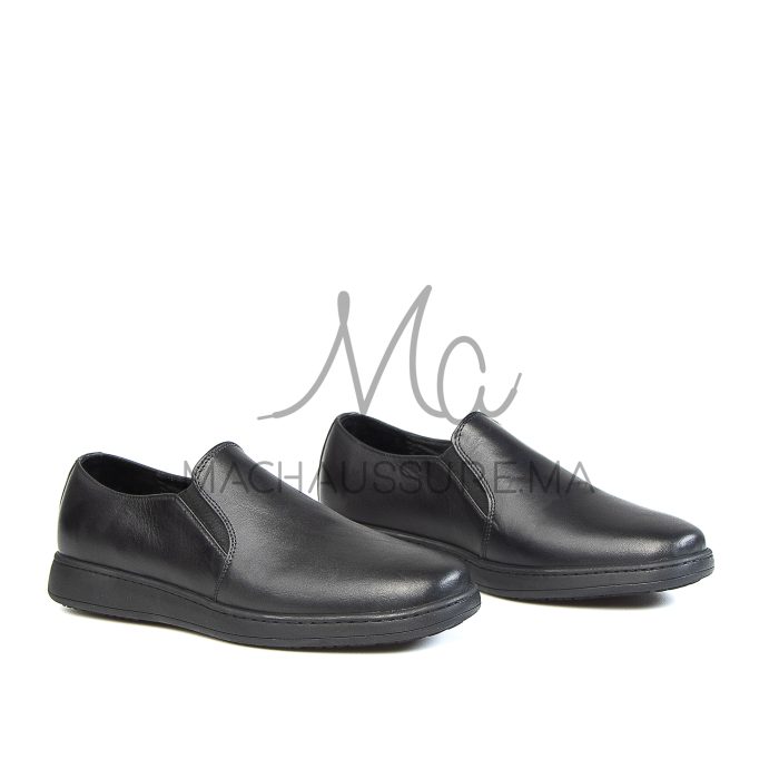 Baron – Chaussures de ville Hommes en Noir – Image 3