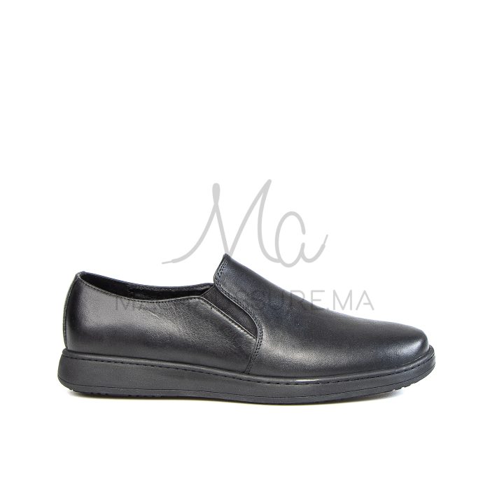 Baron – Chaussures de ville Hommes en Noir – Image 1