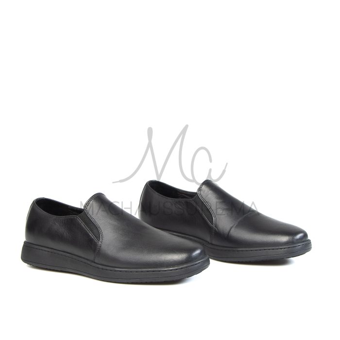 Baron – Chaussures de ville Hommes en Noir – Image 3