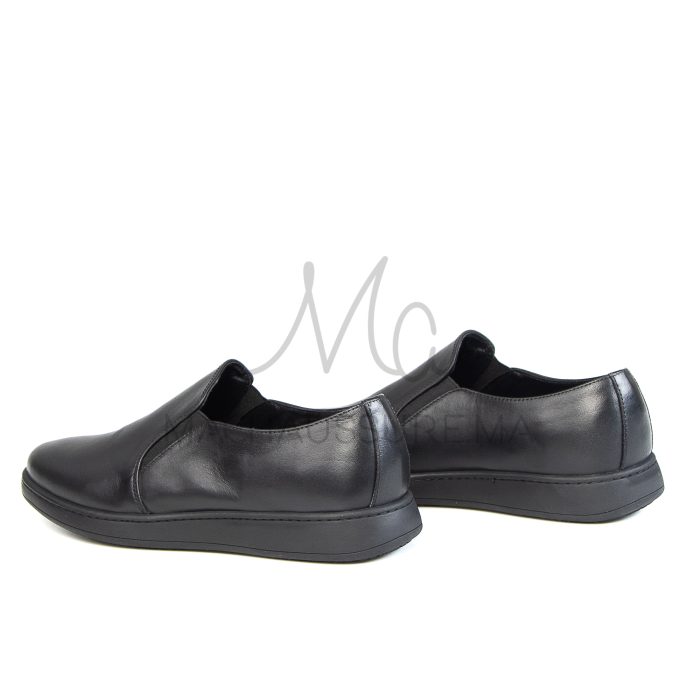 Baron – Chaussures de ville Hommes en Noir – Image 5