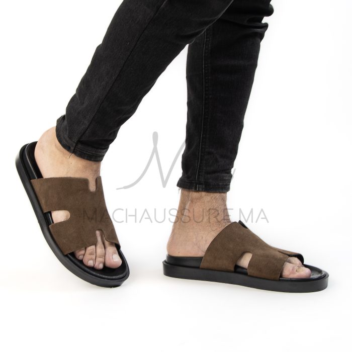 Abrid – Snadales Homme en Marron – Image 1