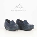 Bahia - Mocassins compensés femme en bleu – Image 2