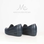 Bahia - Mocassins compensés femme en bleu – Image 4
