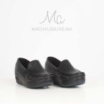 Bahia - Mocassins compensés femme en Noir – Image 2