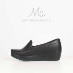 Bahia - Mocassins compensés femme en Noir – Image 3