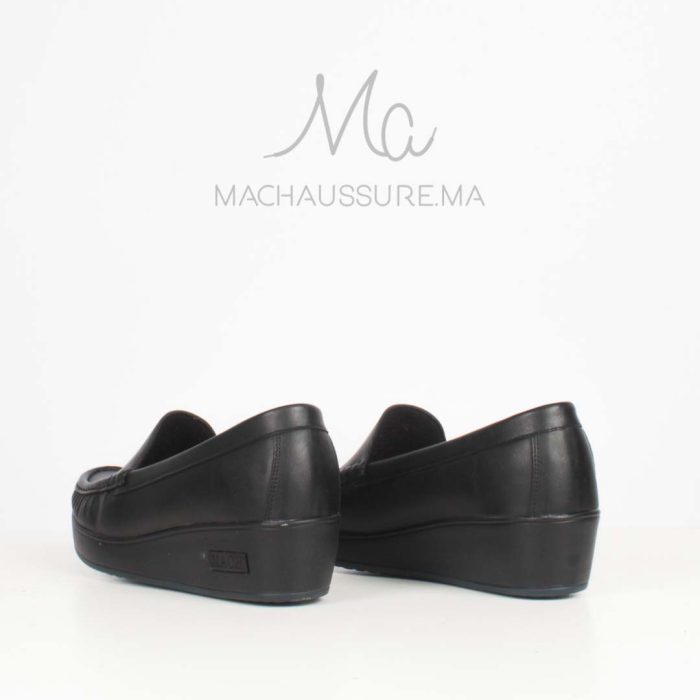 Bahia - Mocassins compensés femme en Noir – Image 4