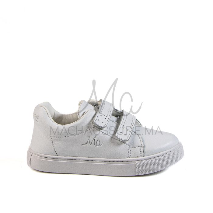 Giovanni - Baskets Enfants en Blanc – Image 1