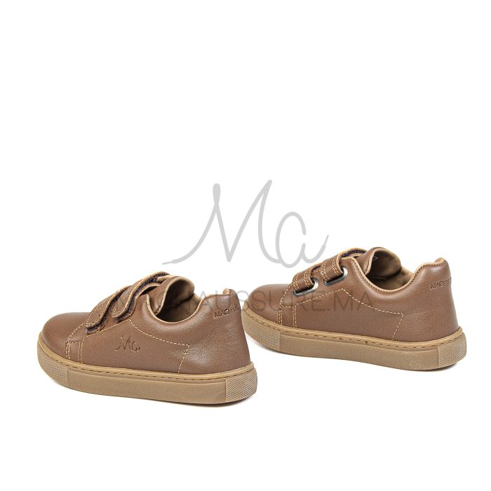 Giovanni - Baskets Enfants en Marron – Image 4