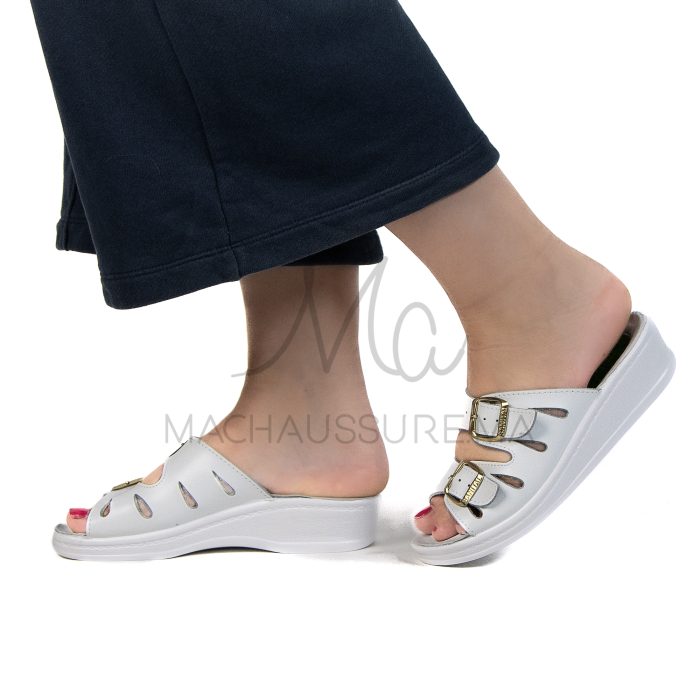 Podistep – Sandales Médicales en Blanc – Image 4