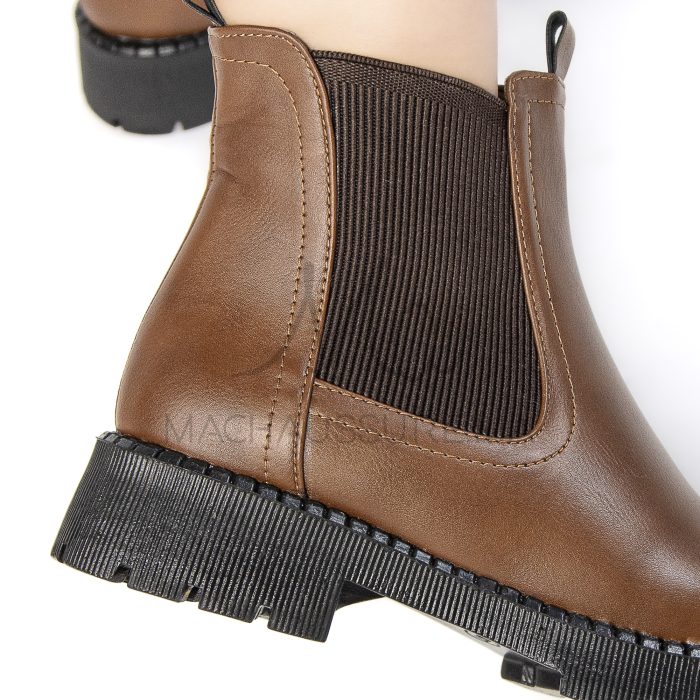 Brocard – Bottines Femmes en Tabac avec semelle Noir – Image 5