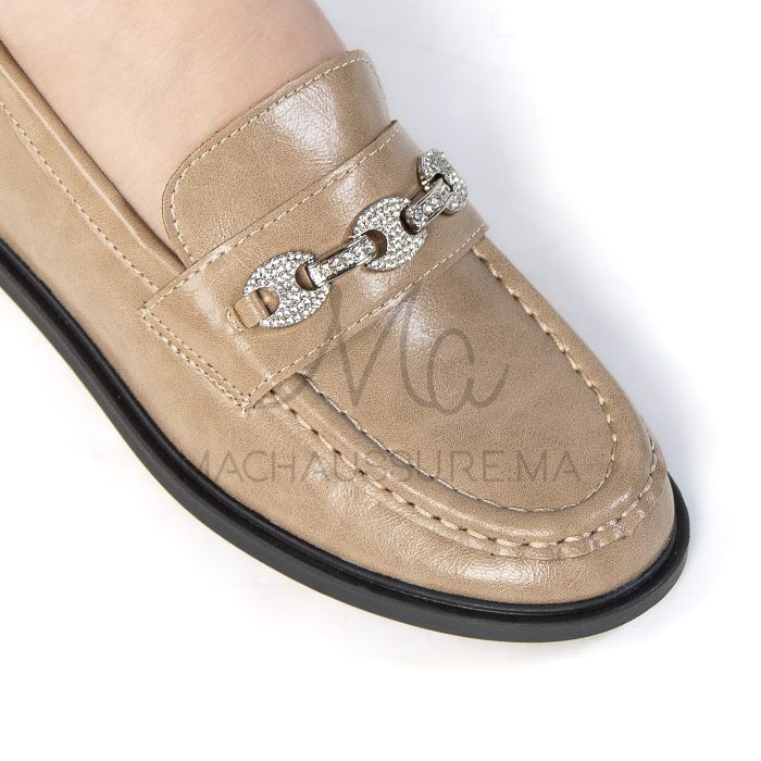 Elin – Derbies Femmes en Kaki – Image 2