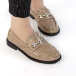Elin – Derbies Femmes en Kaki – Image 5