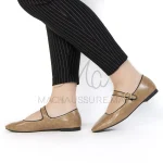 Glamour – Ballerines Femmes en Kaki – Image 3