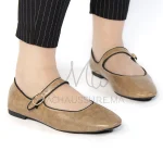 Glamour – Ballerines Femmes en Kaki – Image 5