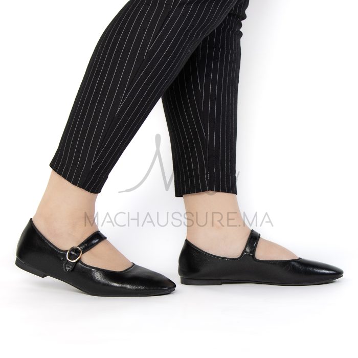 Glamour – Ballerines Femmes en Noir – Image 3