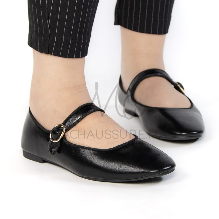 Glamour – Ballerines Femmes en Noir – Image 4