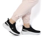 Smashing  – Baskets Femmes Confortables en Noir – Image 3