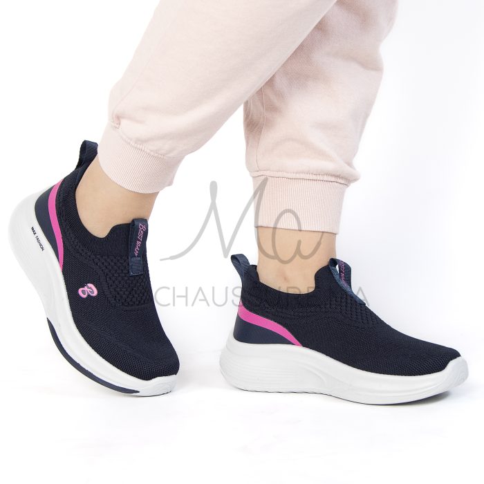 Flashing – Baskets Femmes Confortables en Bleu – Image 1