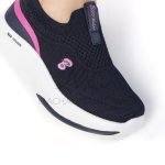 Flashing – Baskets Femmes Confortables en Bleu – Image 2