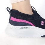 Flashing – Baskets Femmes Confortables en Bleu – Image 7