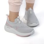 Flashing – Baskets Femmes Confortables en Gris – Image 6