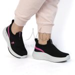 Flashing – Baskets Femmes Confortables en Noir