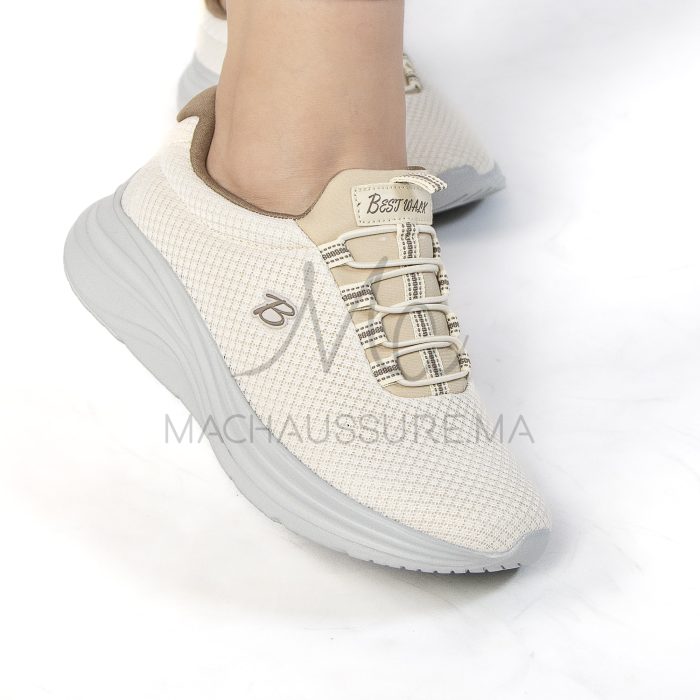 Sayt comfy – Baskets Femmes Confortables en Beige – Image 2