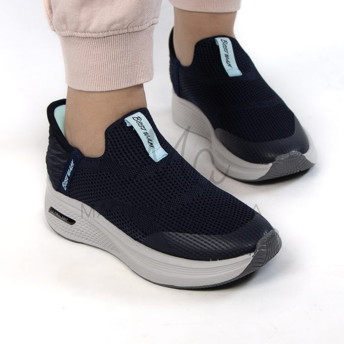 Airy – Baskets Femmes Confortables en Bleu – Image 6